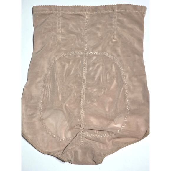 ABLESA Shapewear Tummy Control Stomach Shapewear With Girdle Tan XXXL - Picture 7 of 11